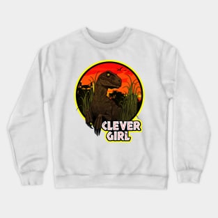 Clever Girl Raptor Crewneck Sweatshirt